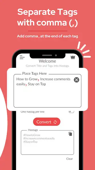 Play Hasho: Convert Tags 2 HashTags as an online game Hasho: Convert Tags 2 HashTags with UptoPlay