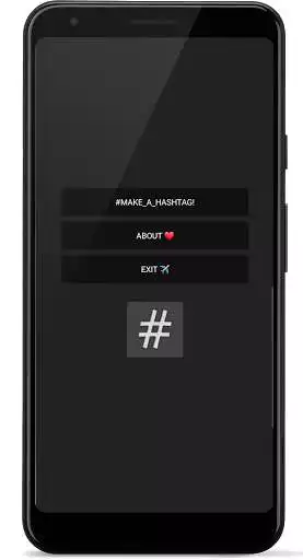 Play HashTag maker