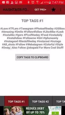 Play HashTags For Followers