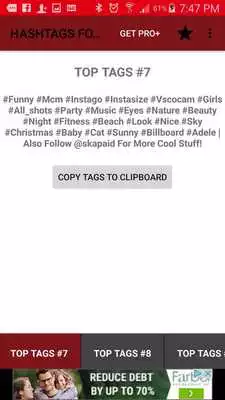 Play HashTags For Followers