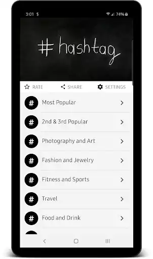 Play Hashtags for Instagram