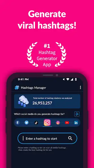 Play Hashtags Manager for Followers  and enjoy Hashtags Manager for Followers with UptoPlay