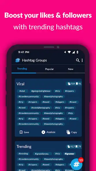 Play Hashtags Manager for Followers as an online game Hashtags Manager for Followers with UptoPlay