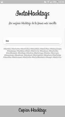 Play Hashtags para Instagram - Top hashTags