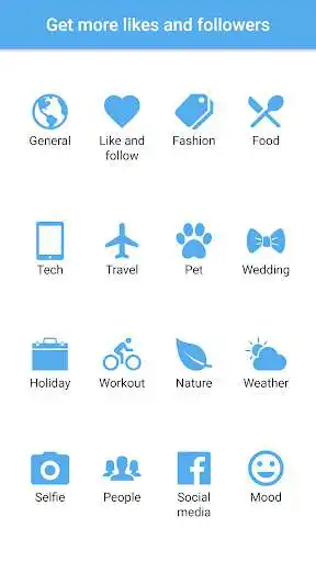 Play Hashtags Twitter - Get more Likes Followers  and enjoy Hashtags Twitter - Get more Likes Followers with UptoPlay