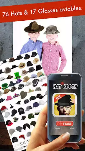 Play Hat Booth:Funny your photo as an online game Hat Booth:Funny your photo with UptoPlay