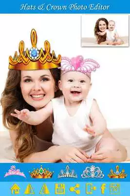 Play Hat  Crown Photo Editor