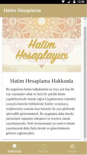 Play APK Hatim Hesapla  and enjoy Hatim Hesapla with UptoPlay com.globalmedia.hatimapp