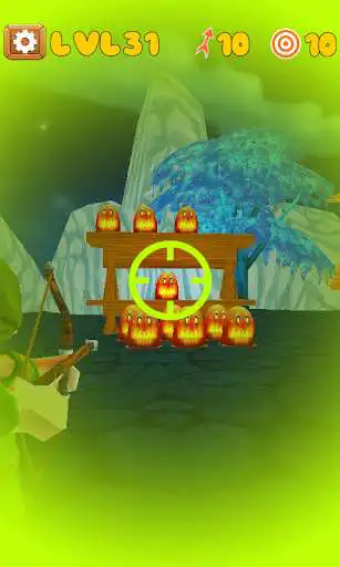 Play Haunted Archery - Bow & Arrows as an online game Haunted Archery - Bow & Arrows with UptoPlay