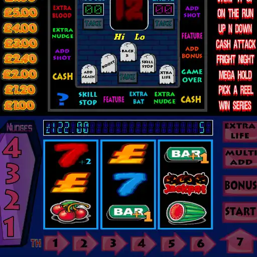 Play Haunted House pub fruit machine game. APK