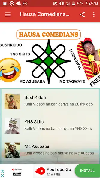 Play Hausa Comedians Free as an online game Hausa Comedians Free with UptoPlay