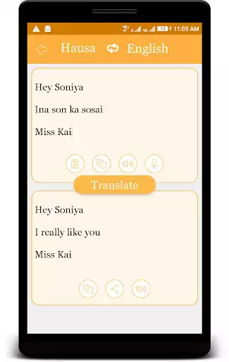 Play Hausa  - English Translator (Hausa Translator) as an online game Hausa  - English Translator (Hausa Translator) with UptoPlay