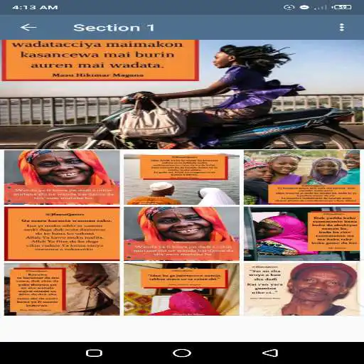 Play Hausa Quotes as an online game Hausa Quotes with UptoPlay