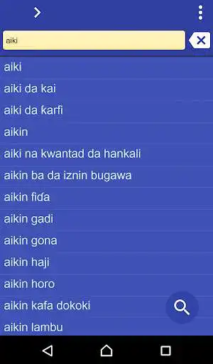 Play Hausa Russian dictionary