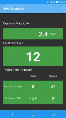 Play HAV Calculator