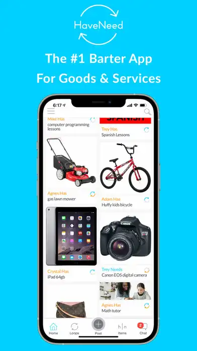 Play HaveNeed - Barter App  and enjoy HaveNeed - Barter App with UptoPlay