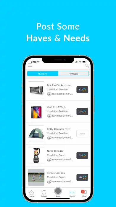 Play HaveNeed - Barter App as an online game HaveNeed - Barter App with UptoPlay