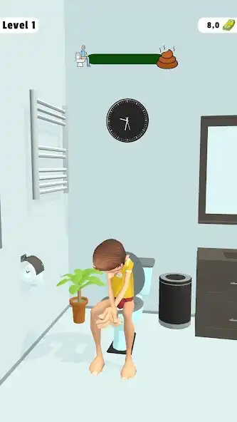 Play Have to Poop 3D as an online game Have to Poop 3D with UptoPlay