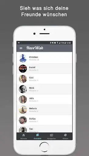 Play HaveWish - Share wishlists with friends as an online game HaveWish - Share wishlists with friends with UptoPlay
