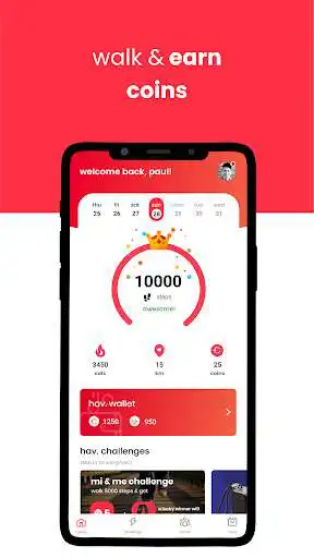 Play hav. - steps tracker  rewards as an online game hav. - steps tracker  rewards with UptoPlay