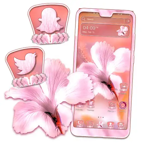 Play Hawaiian Hibiscus Flower Theme APK
