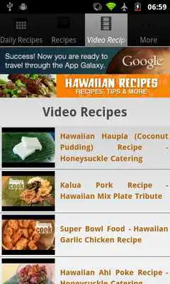 Play Hawaiian Recipes!