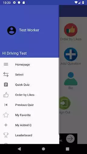 Play Hawaii DMV Permit Test 2022 as an online game Hawaii DMV Permit Test 2022 with UptoPlay