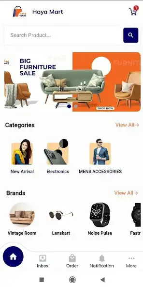 Play Haya Mart Online Shopping App as an online game Haya Mart Online Shopping App with UptoPlay