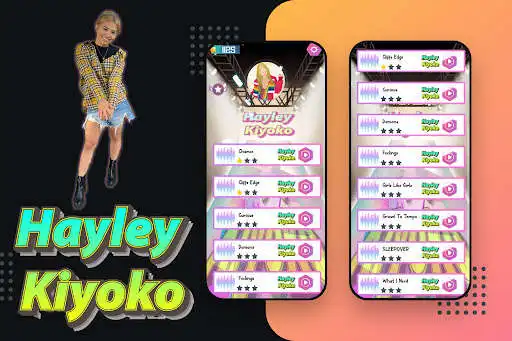 Play Hayley Kiyoko Tiles hop music edm rush  and enjoy Hayley Kiyoko Tiles hop music edm rush with UptoPlay