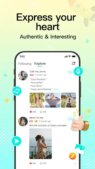 Play Hayya - Chat with friends as an online game Hayya - Chat with friends with UptoPlay