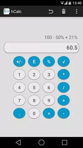 Play hCalc Calculator as an online game hCalc Calculator with UptoPlay