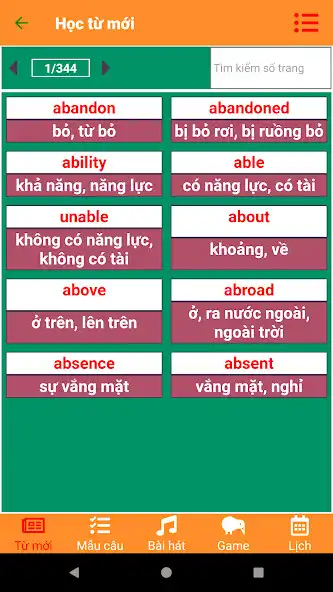 Play Học tiếng anh - học ngoại ngữ as an online game Học tiếng anh - học ngoại ngữ with UptoPlay