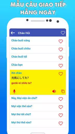 Play Học Tiếng Nhật Giao Tiếp Cấp Tốc as an online game Học Tiếng Nhật Giao Tiếp Cấp Tốc with UptoPlay