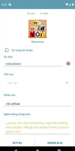 Play Học từ vựng tiếng Anh as an online game Học từ vựng tiếng Anh with UptoPlay