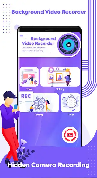 Play HD Background Video Recorder