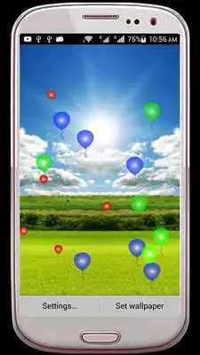 Play HD Balloons Live Wallpaper