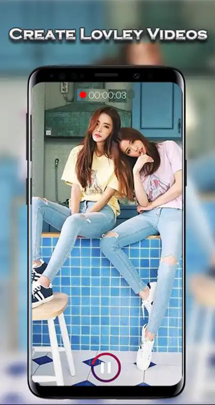 Play HD Camera for S9 Camera 4K Filters  video creator