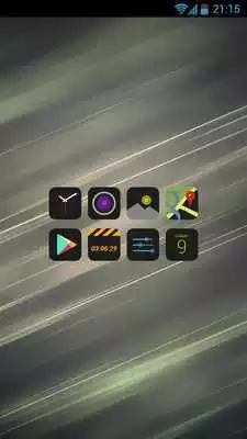 Play HD Dark Free - Icon Pack