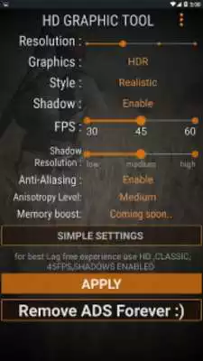 Play HD Graphics Tool