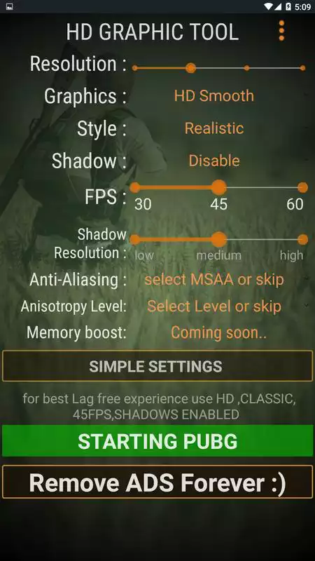 Play HD Graphics Tool