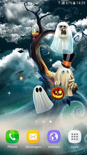 Play HD Halloween Live Wallpaper as an online game HD Halloween Live Wallpaper with UptoPlay