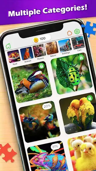 Play HD Jigsaw Puzzles Sorting Game as an online game HD Jigsaw Puzzles Sorting Game with UptoPlay