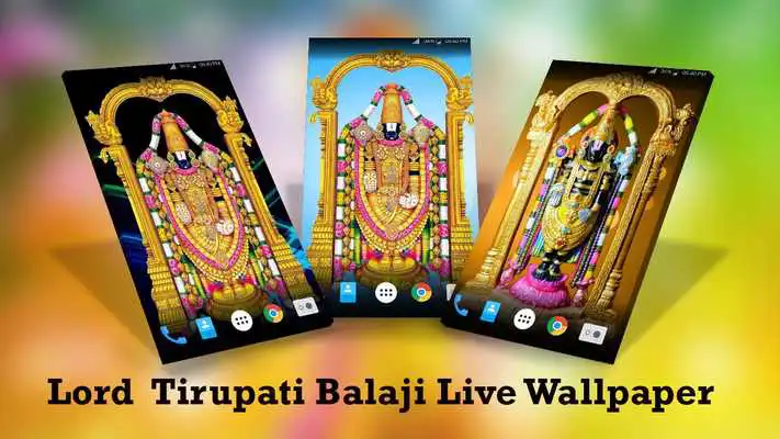 Play HD Lord Tirupati Balaji Live Wallpaper