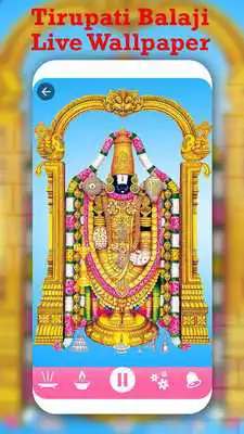Play HD Lord Tirupati Balaji Live Wallpaper