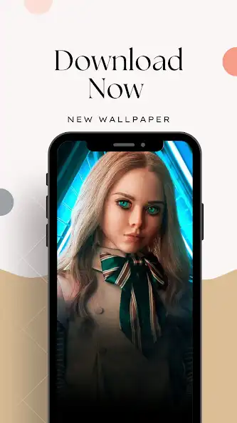 Play HD M3gan Wallpaper  and enjoy HD M3gan Wallpaper with UptoPlay