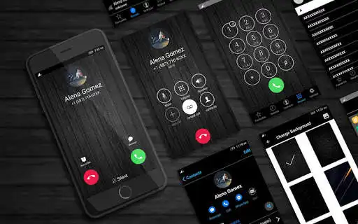 Play HD Phone 7 Black Caller Screen