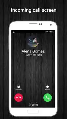 Play HD Phone 7 Black Caller Screen