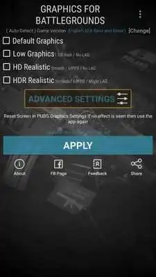 Play HD Realistic Graphics Tool