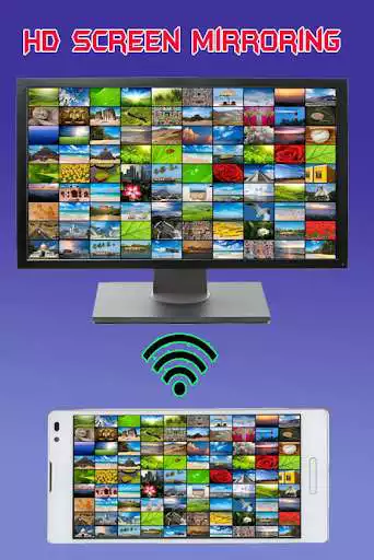 Play HD Screen Mirroring - Mirroring To TV as an online game HD Screen Mirroring - Mirroring To TV with UptoPlay