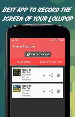 Play HD Screen Recorder (Not Root)